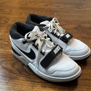 Billie Eilish Nike Air Force Womens Black and White Sneakers